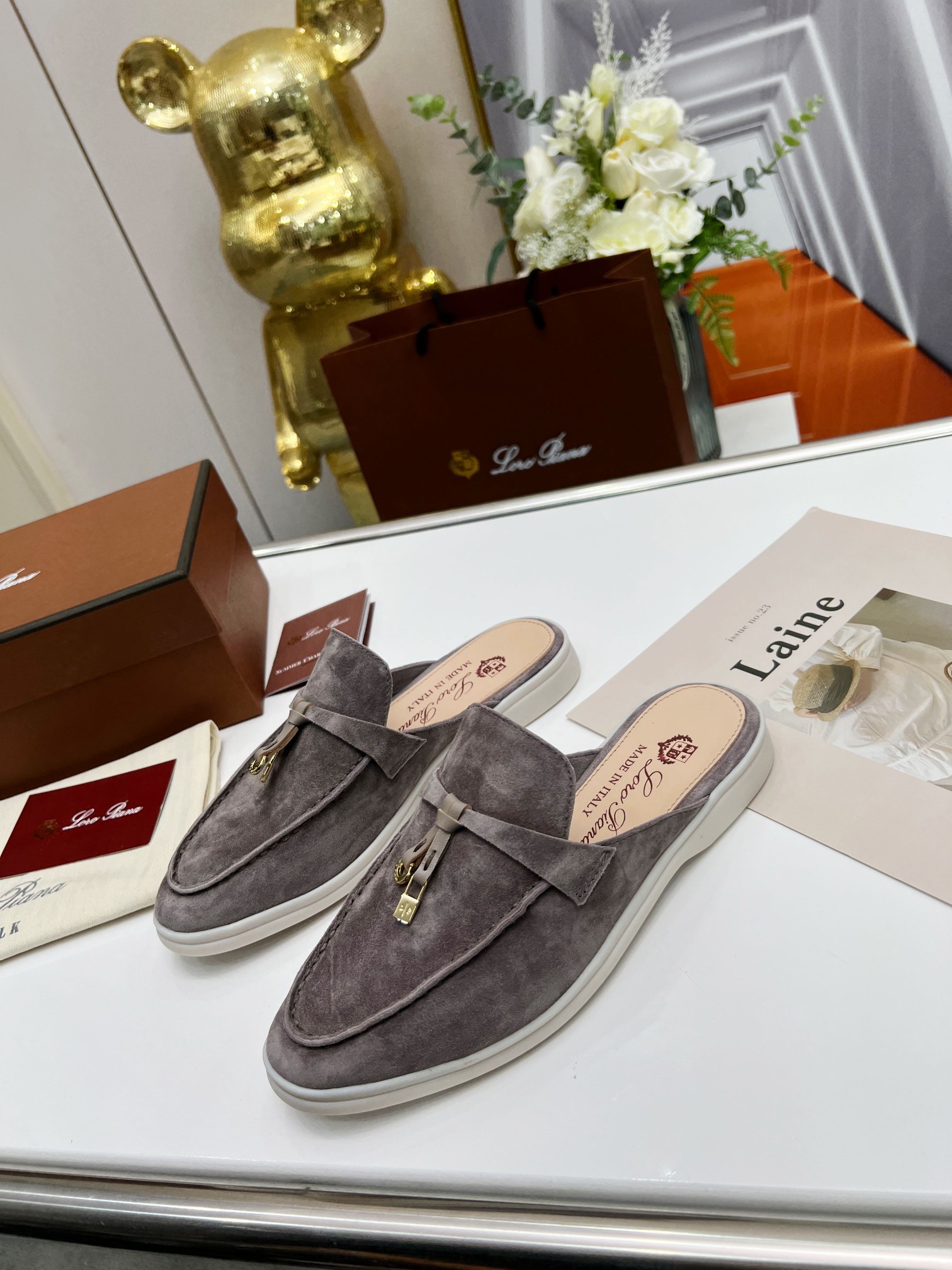 . Loro Piana * nivel superior auténtico comprar réplica original 1:1 fue fundada en solitario el 24 