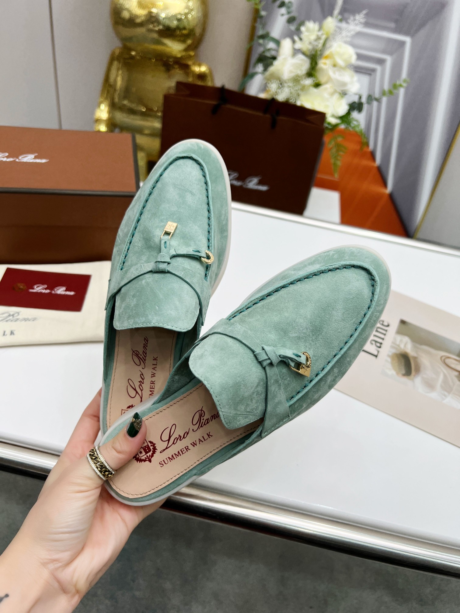. Loro Piana * nivel superior auténtico comprar réplica original 1:1 fue fundada en solitario el 24 