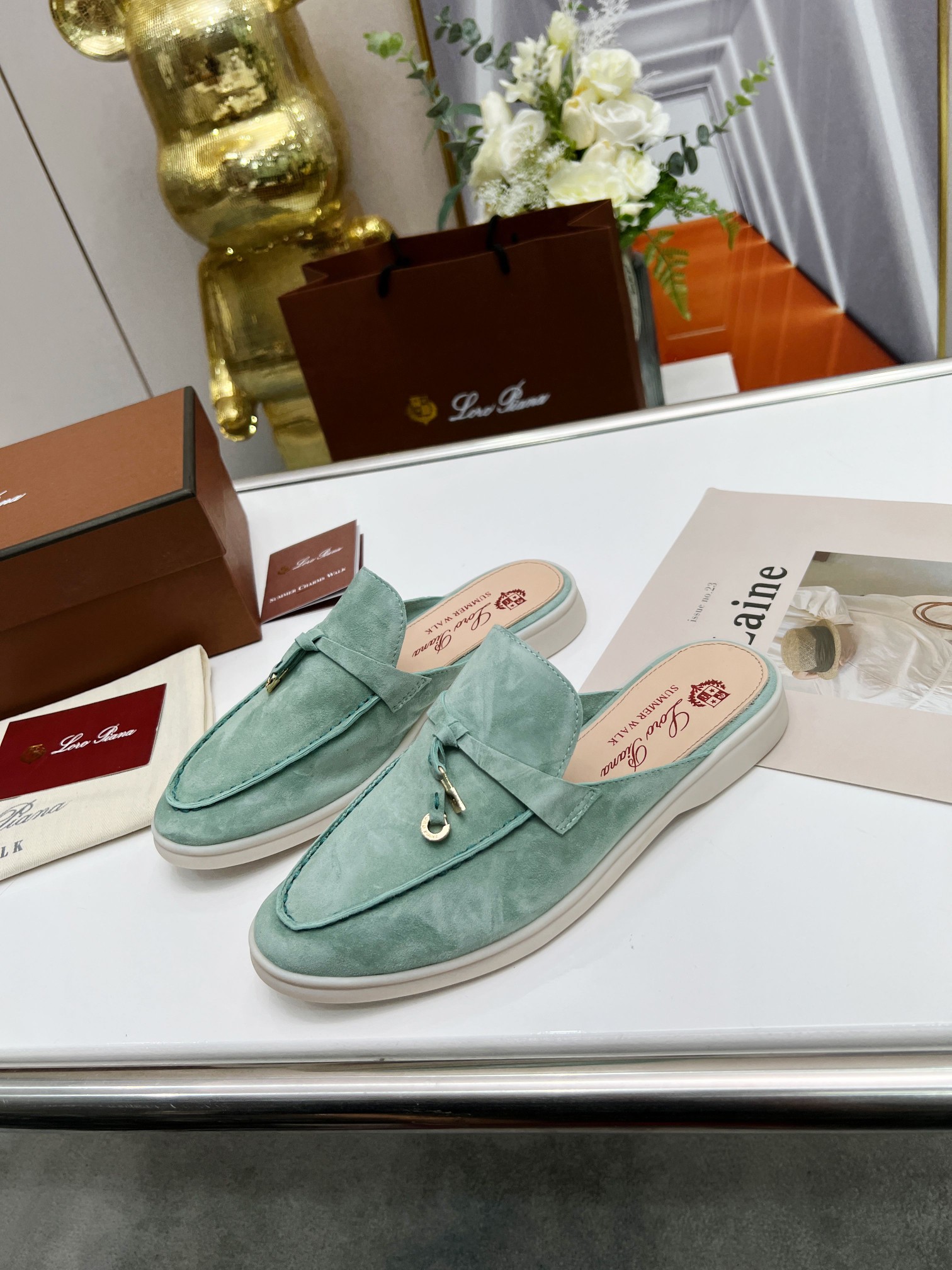 . Loro Piana * nivel superior auténtico comprar réplica original 1:1 fue fundada en solitario el 24 