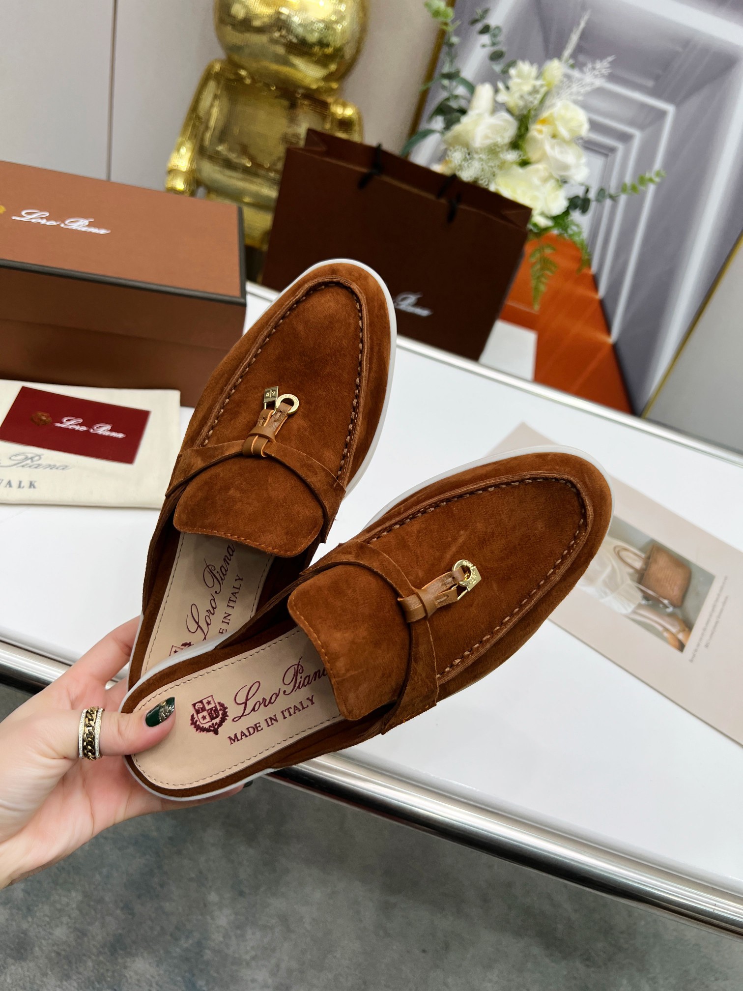 . Loro Piana * nivel superior auténtico comprar réplica original 1:1 fue fundada en solitario el 24 