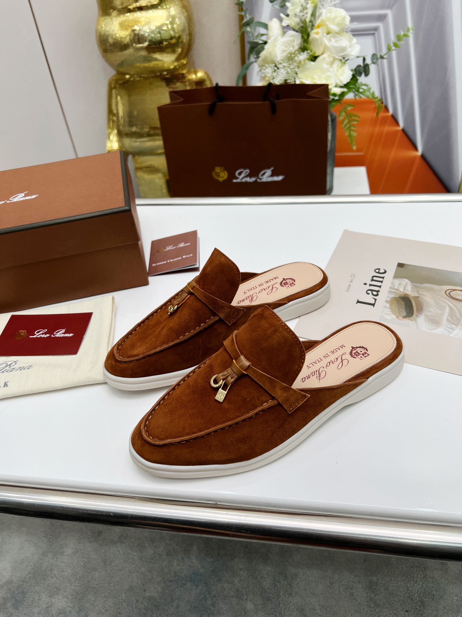 . Loro Piana * nivel superior auténtico comprar réplica original 1:1 fue fundada en solitario el 24 