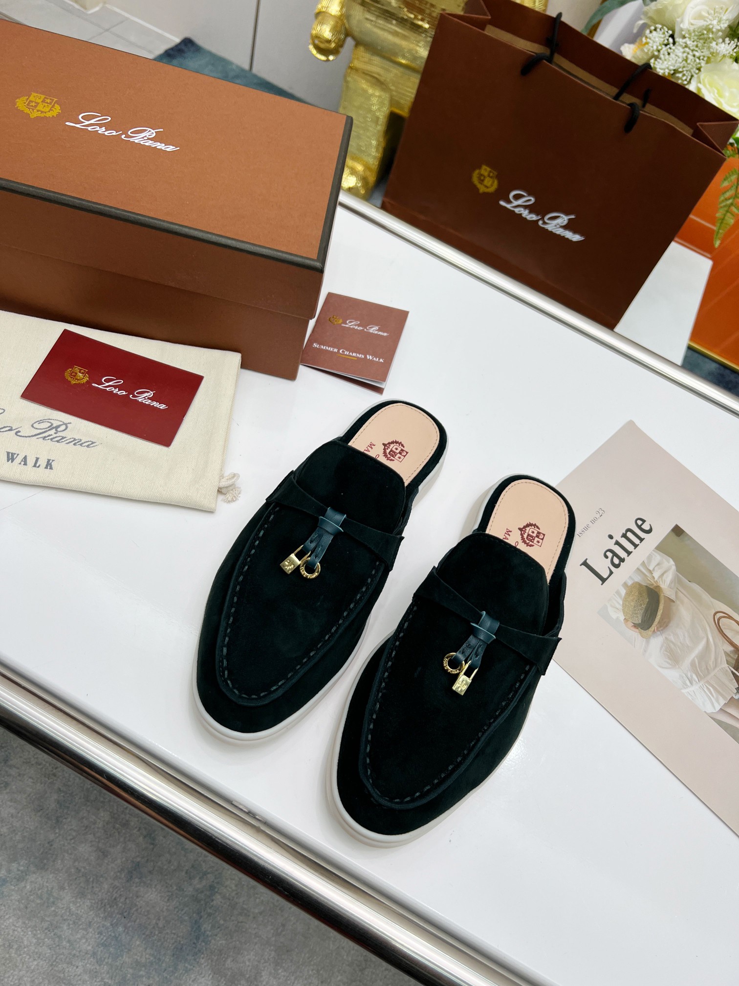 . Loro Piana * nivel superior auténtico comprar réplica original 1:1 fue fundada en solitario el 24 