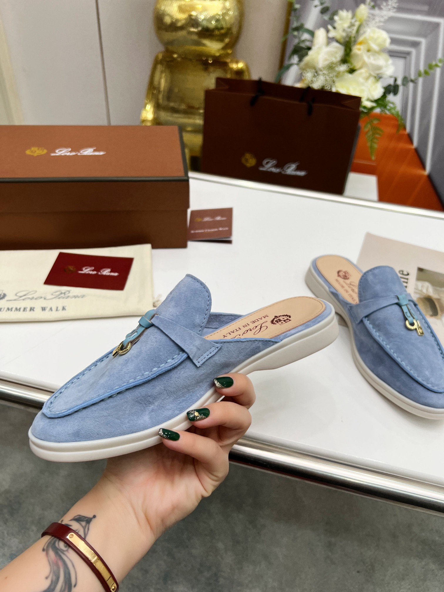 . Loro Piana * nivel superior auténtico comprar réplica original 1:1 fue fundada en solitario el 24 