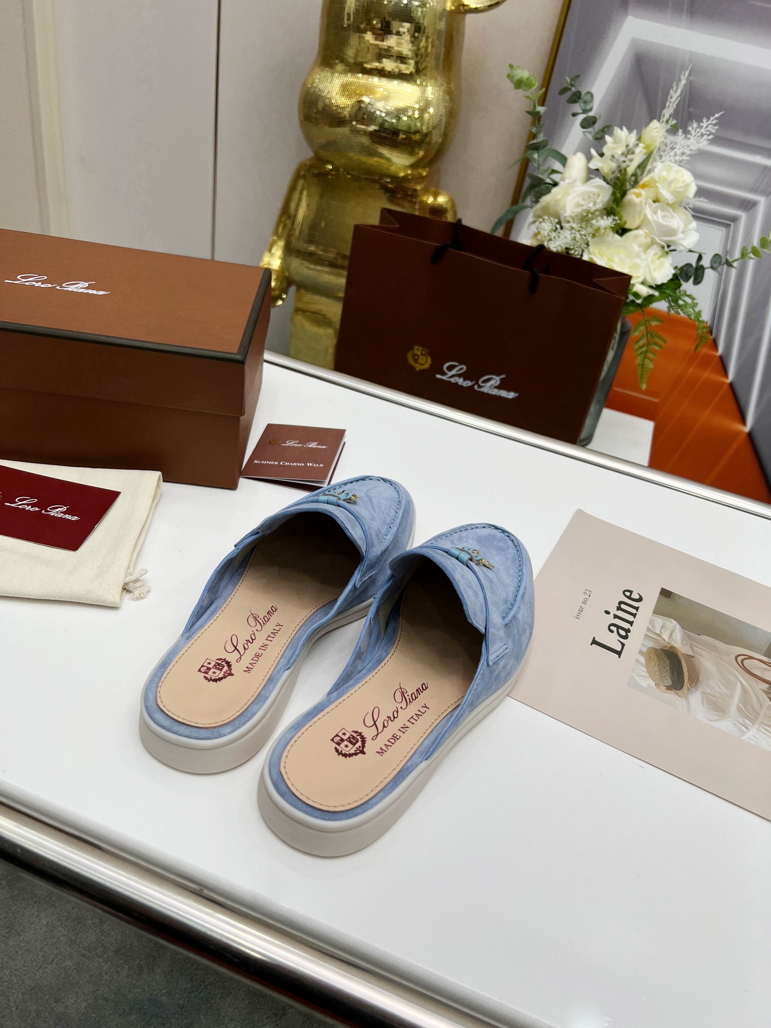. Loro Piana * nivel superior auténtico comprar réplica original 1:1 fue fundada en solitario el 24 
