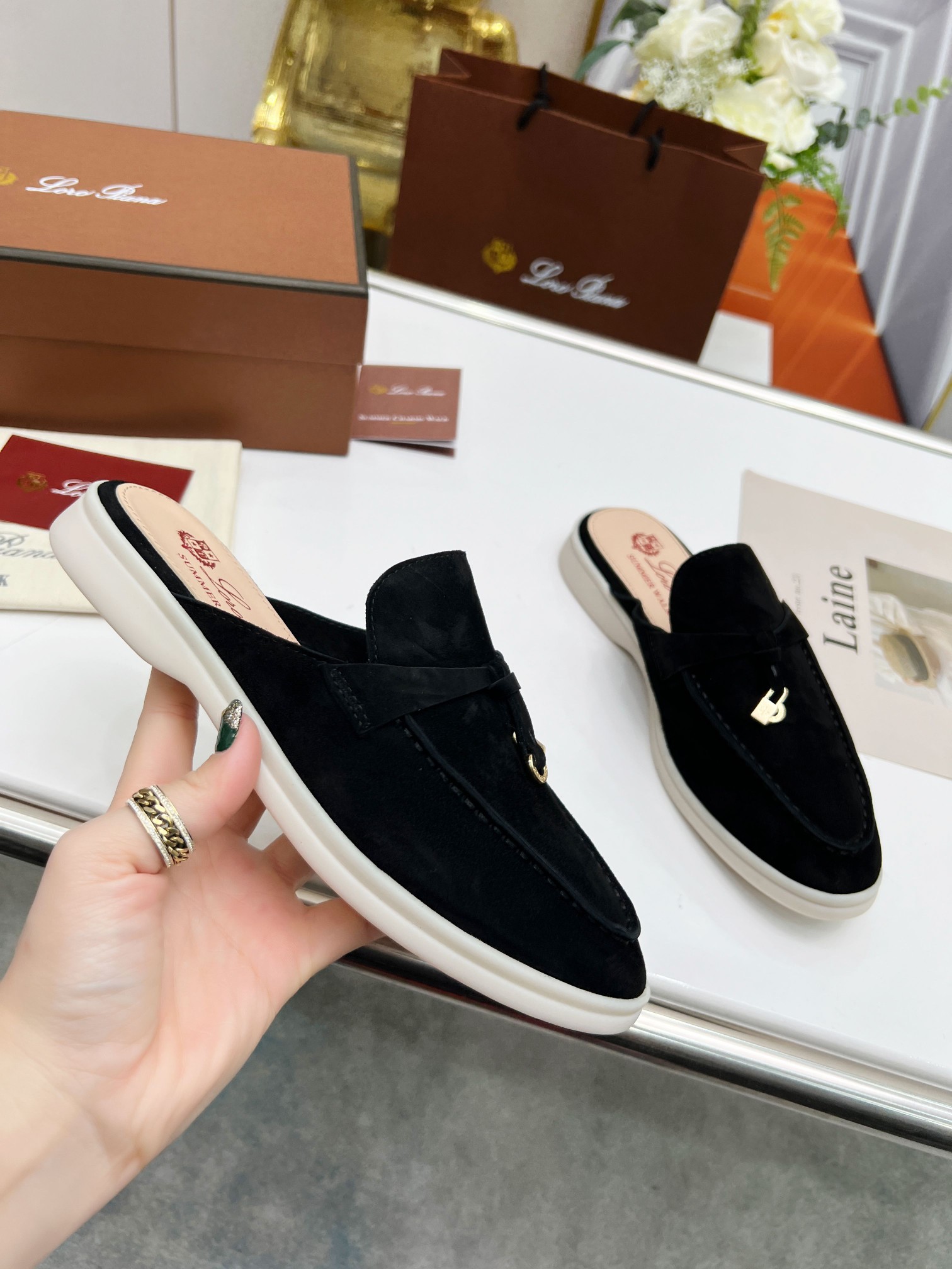 . Loro Piana * nivel superior auténtico comprar réplica original 1:1 fue fundada en solitario el 24 