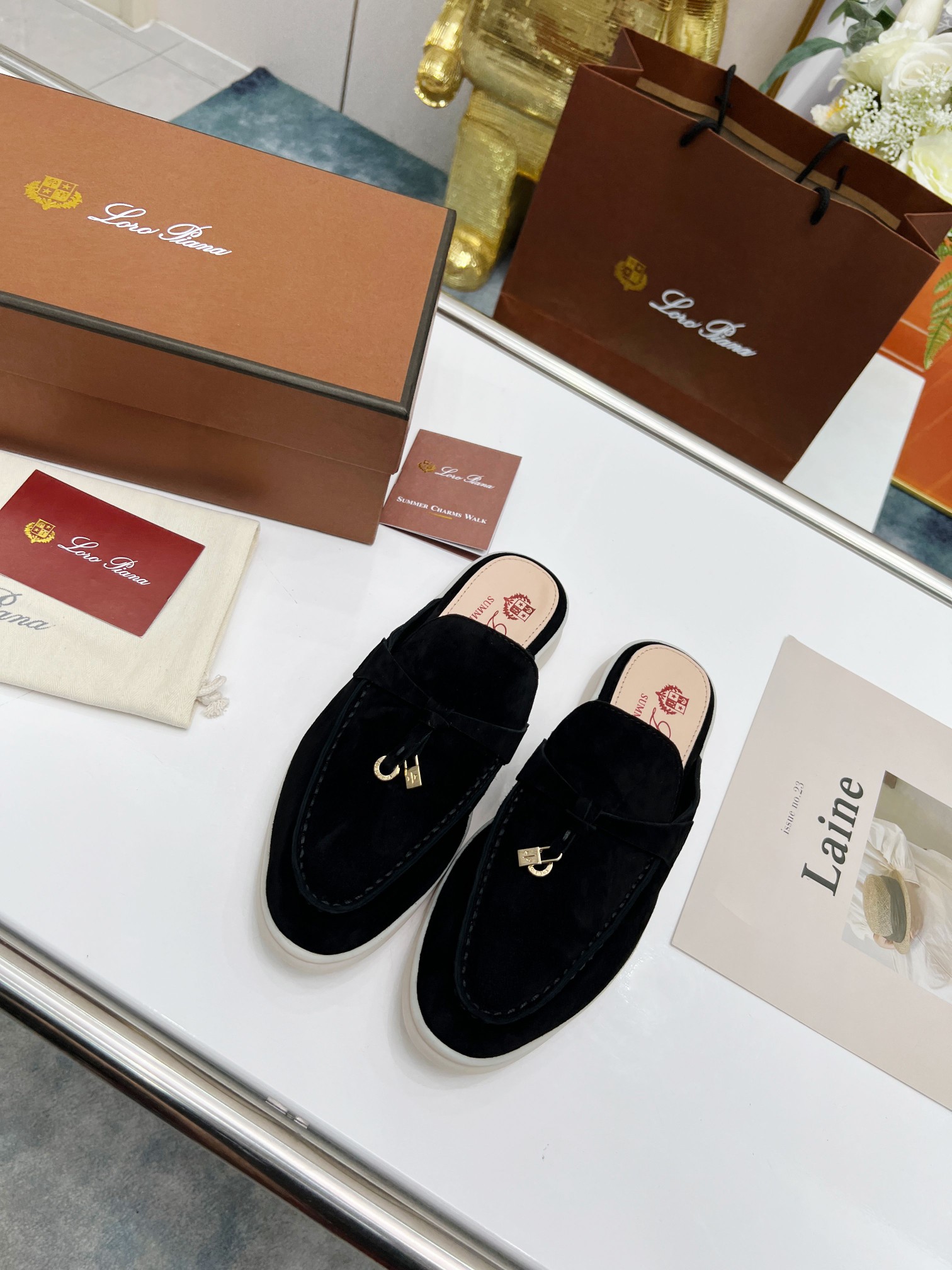 . Loro Piana * nivel superior auténtico comprar réplica original 1:1 fue fundada en solitario el 24 