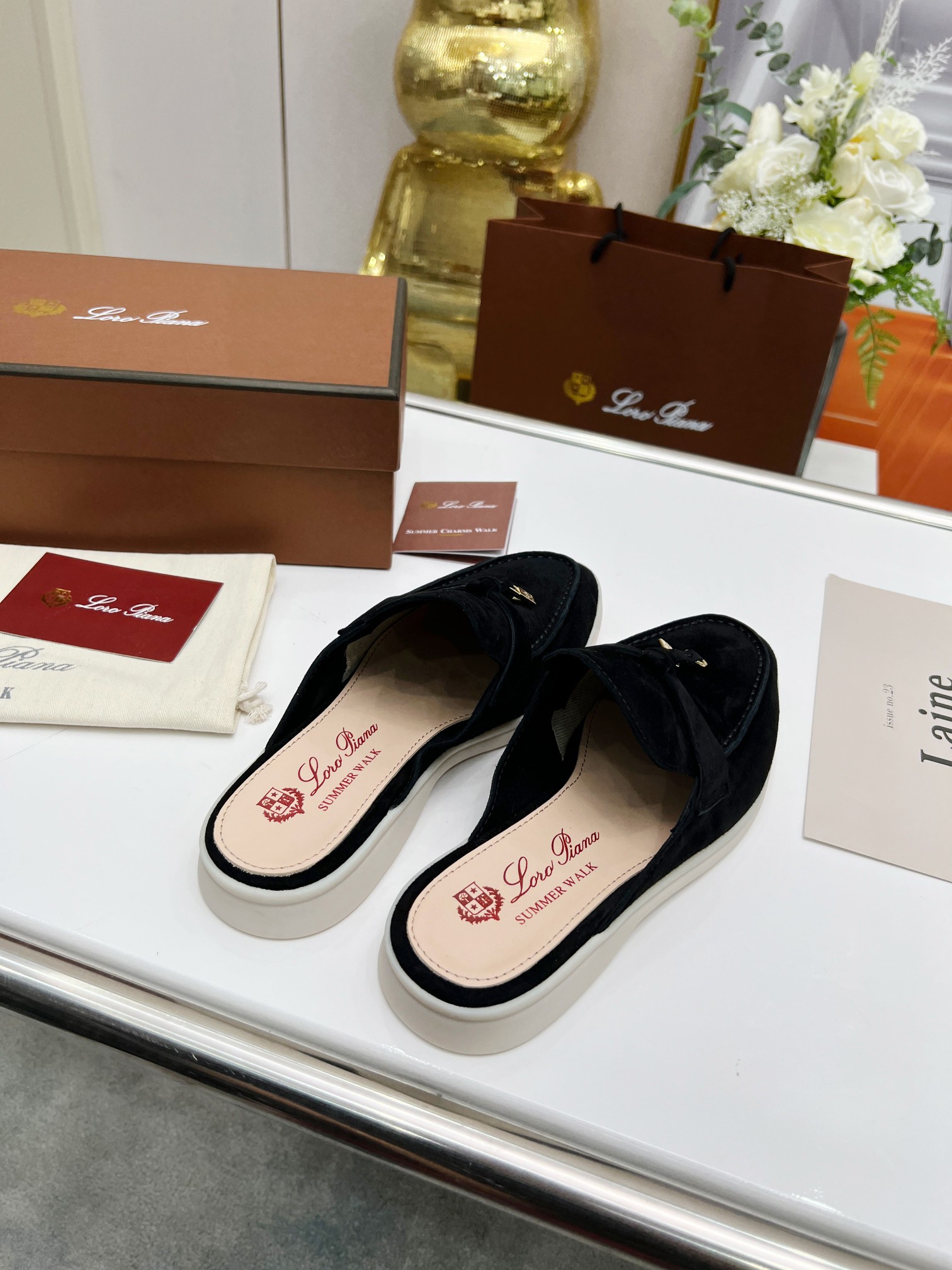 . Loro Piana * nivel superior auténtico comprar réplica original 1:1 fue fundada en solitario el 24 