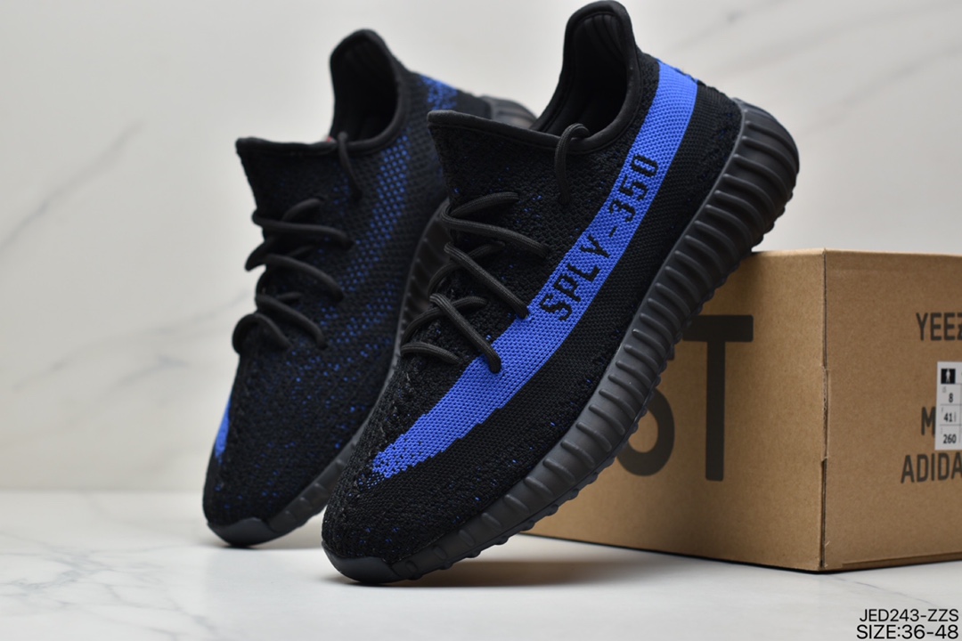 Yeezy Boost 350V2 Versatile Lightweight Popcorn Midsole Casual Sports Jogging Shoes