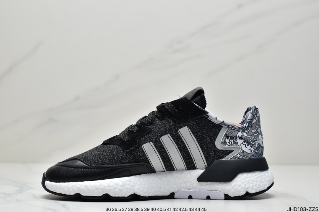 Adidas Nite Jogger 2019 Boost Nightcrawler Retro Running Shoes FW6693