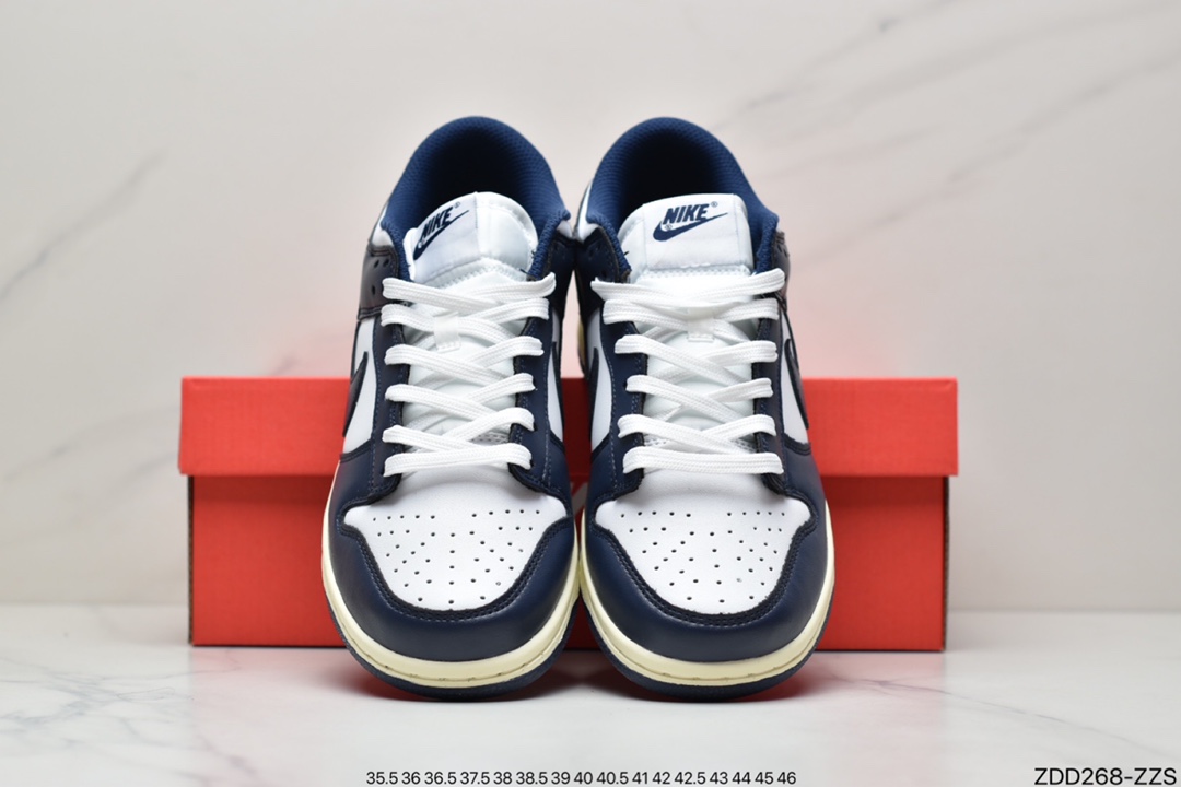 230 公司级耐克Nike SB Dunk Low”Aged Navy”扣篮系列低帮休闲运动滑板板鞋DD1503-115