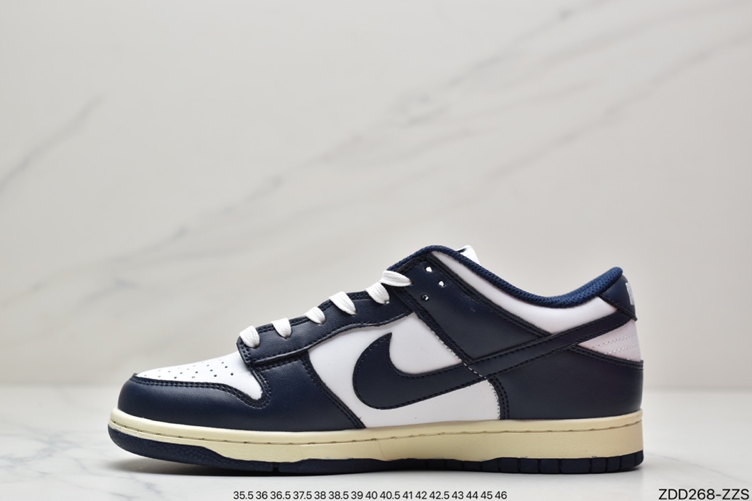 230 公司级耐克Nike SB Dunk Low”Aged Navy”扣篮系列低帮休闲运动滑板板鞋DD1503-115