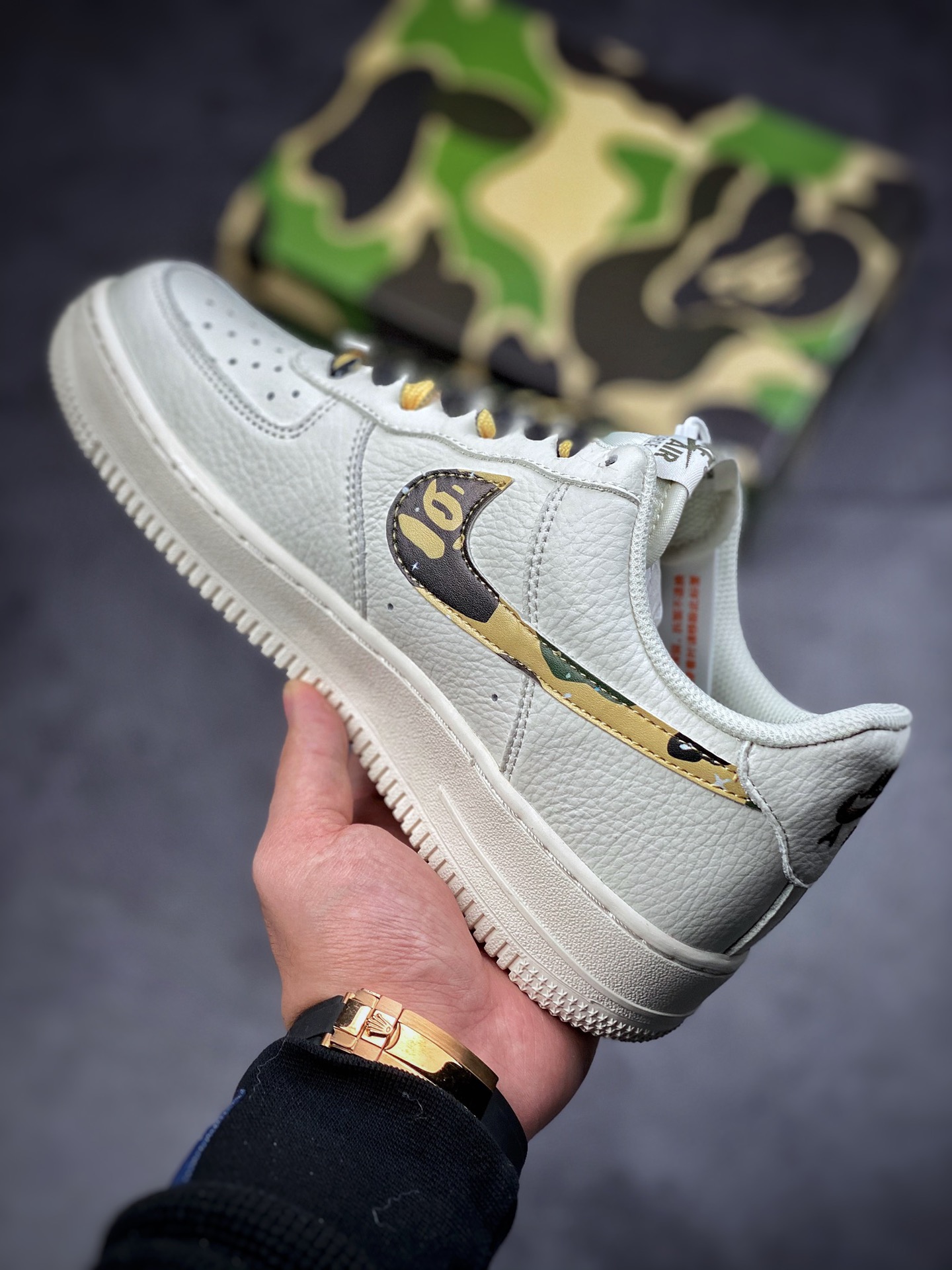 200 Bape x Nike Air Force 1 ’07 Low  ”迷彩配色” AA1365-118