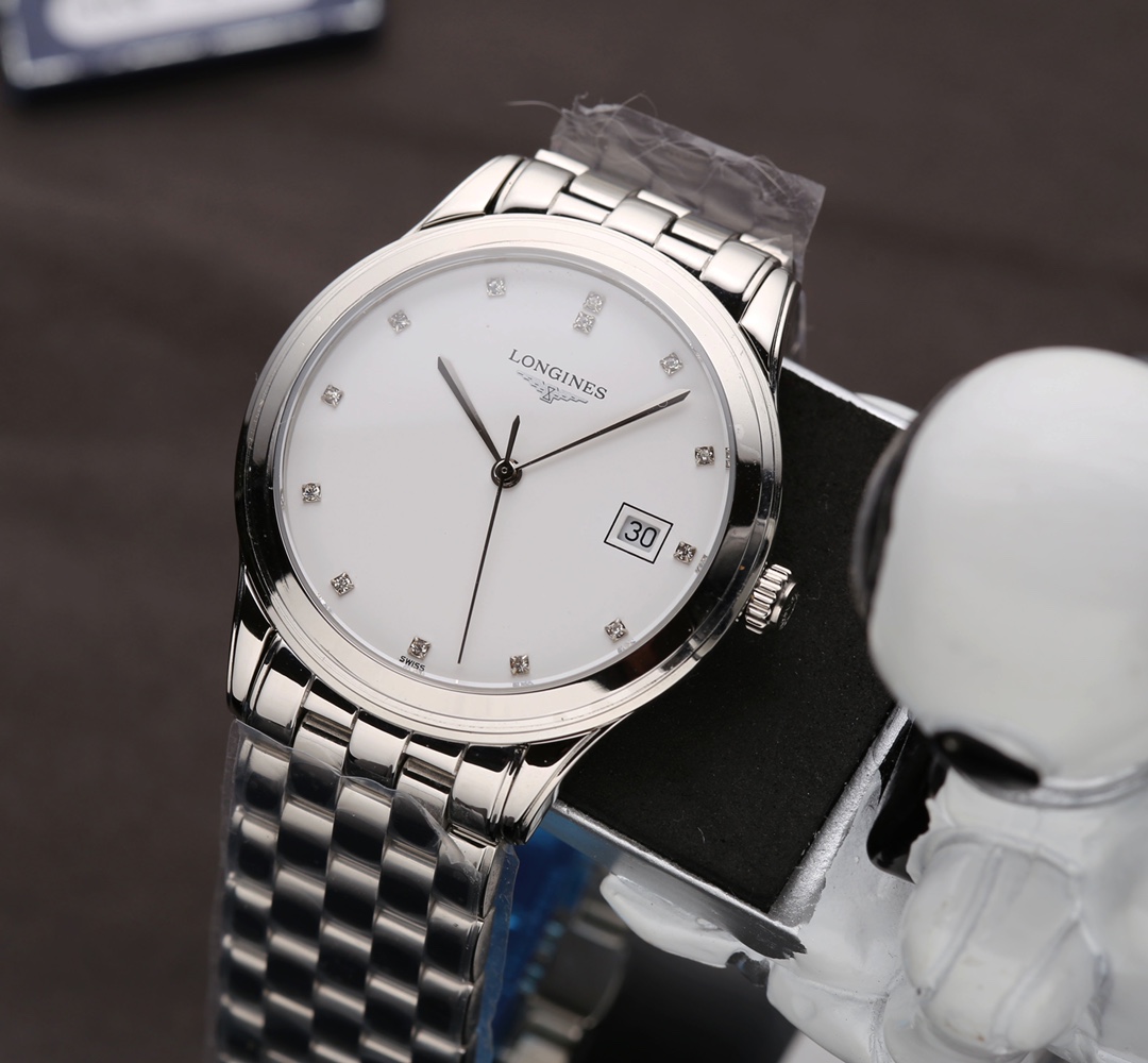 Longines Flagship Series Swiss Quartz Watch with Stainless Steel Bracelet 3 i1646020307 8323 1