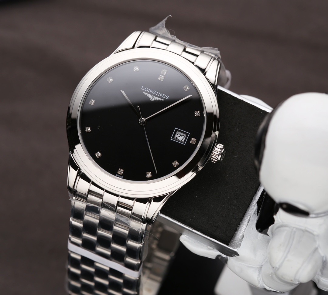 Longines Flagship Series Swiss Quartz Watch with Stainless Steel Bracelet 6 i1646020307 8995 4