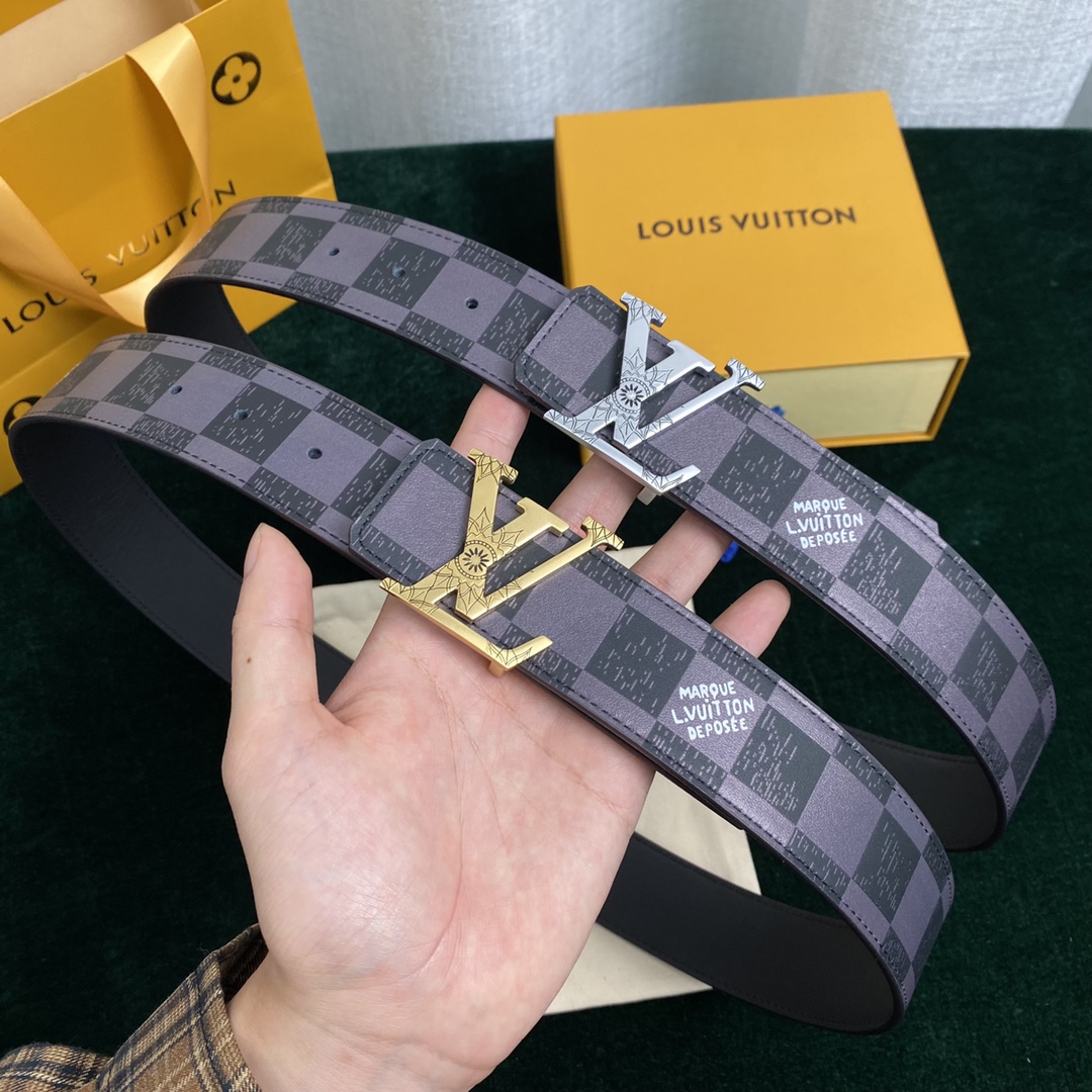 Louis Vuitton Belts Buy Best High-Quality
 Calfskin Cowhide