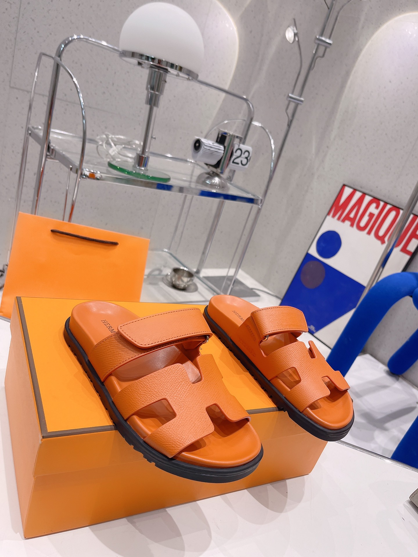 Hermès H家爱马士 2022春夏新款凉拖系列 一直都很火爆的二舅拖鞋- 凉鞋,随意各种搭配都很棒