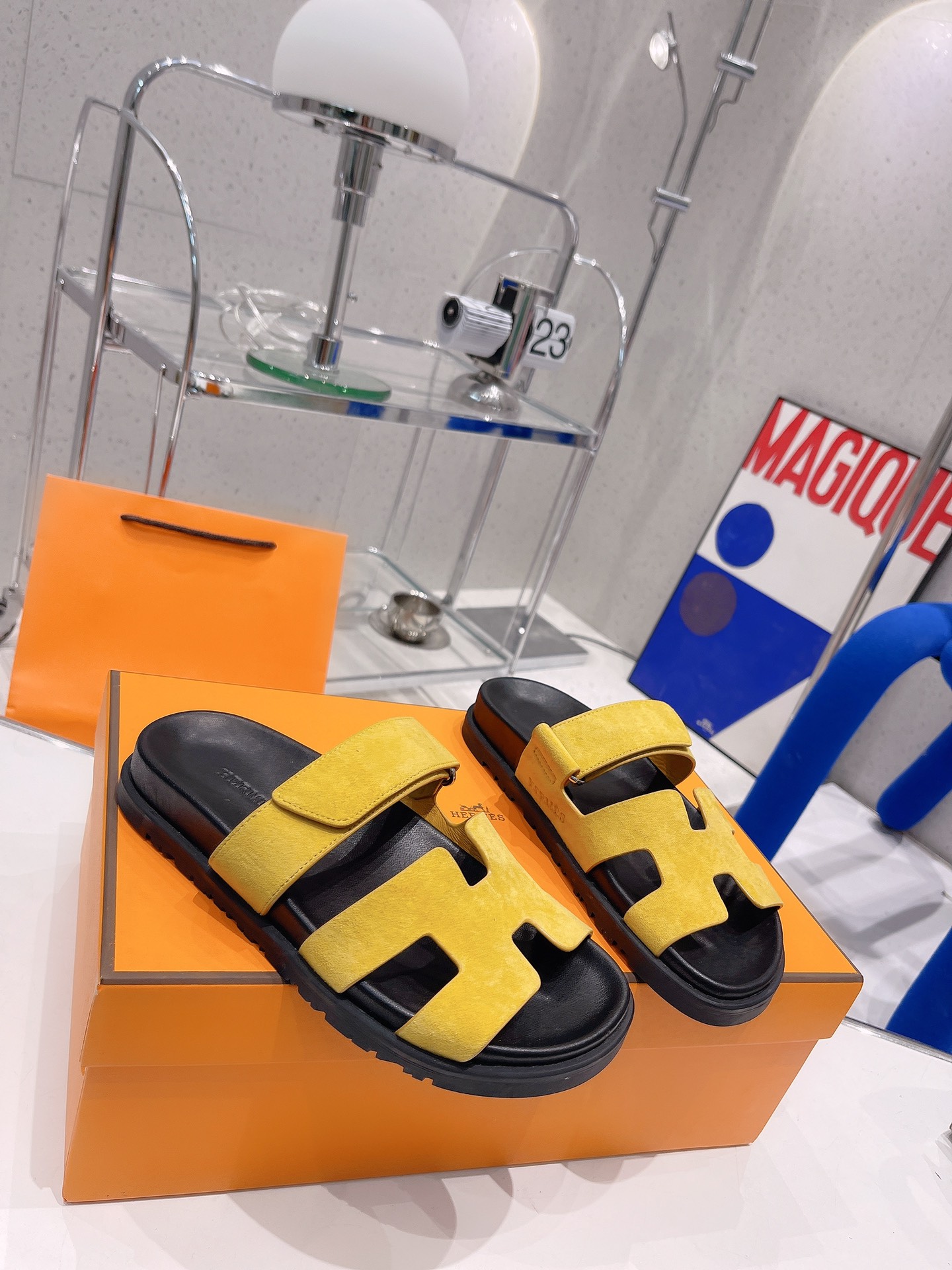 Hermès H家爱马士 2022春夏新款凉拖系列 一直都很火爆的二舅拖鞋- 凉鞋,随意各种搭配都很棒
