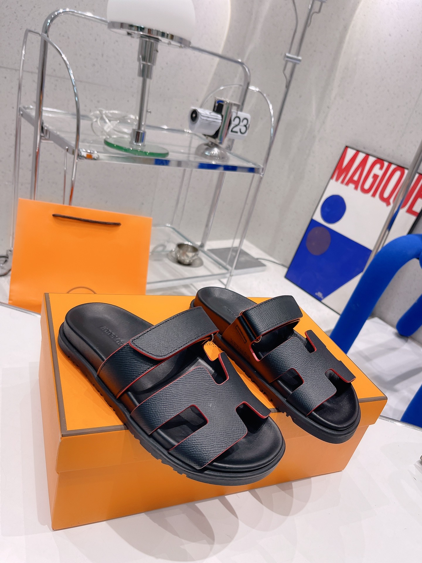 Hermès H家爱马士 2022春夏新款凉拖系列 一直都很火爆的二舅拖鞋- 凉鞋,随意各种搭配都很棒