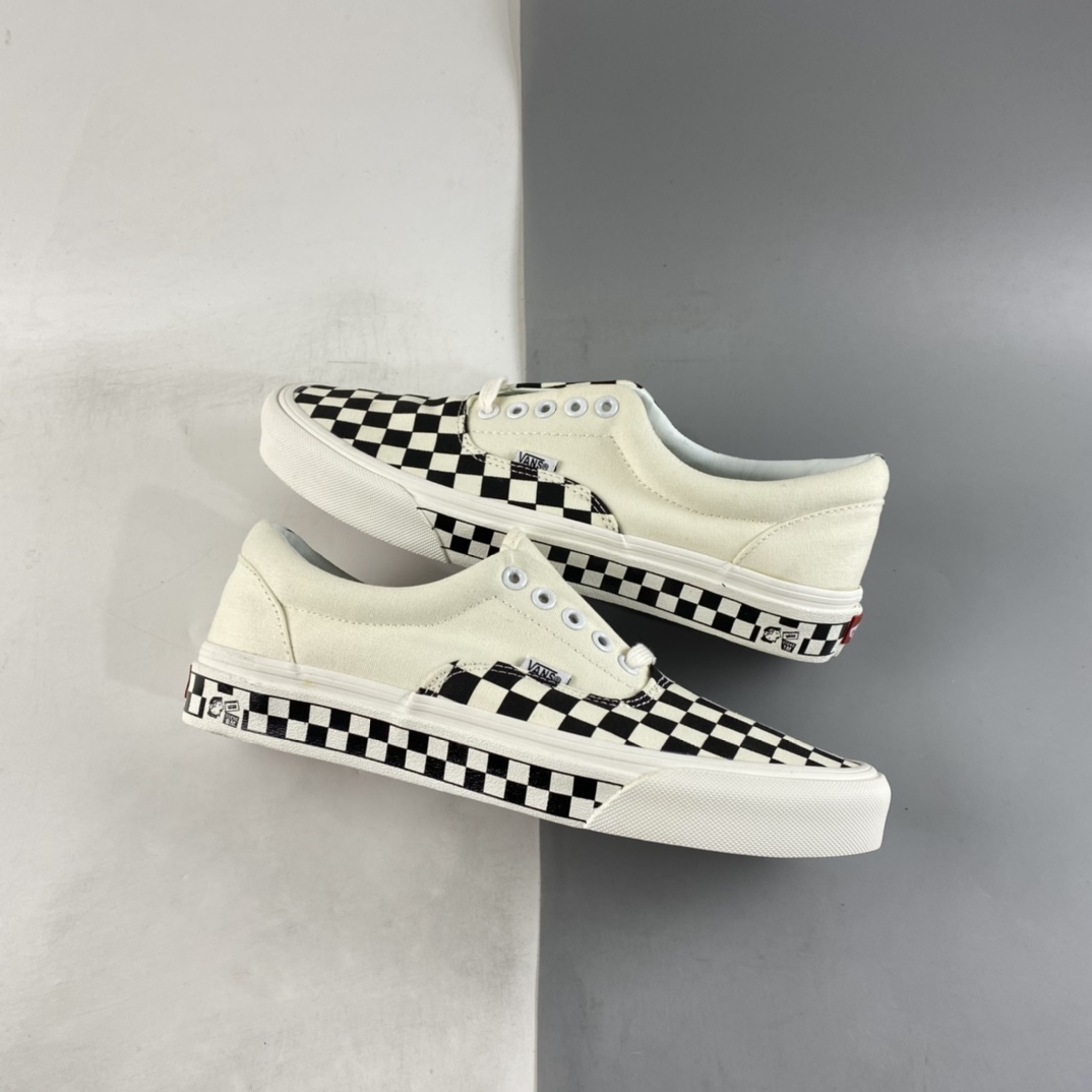 Vans Era Crft Classic Evergreen Checkerboard Vulcanized Casual Sneakers VN0A3WLRVPN