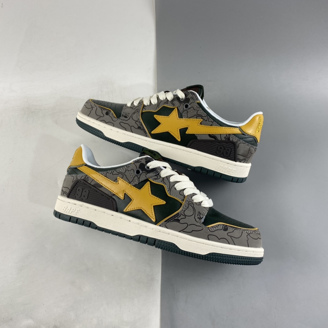 Human Made Bape Sta Sk8 To Nigo” Trend Godfather Nigo Brand Ape Head Classic Skateboard Versatile Casual Sports Sneakers 1H80191007