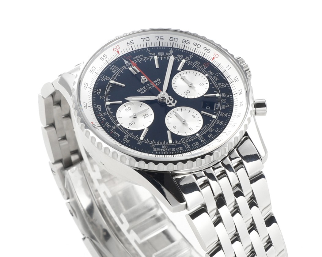百年灵 Navitimer 计时腕表皮带,男,手表 3