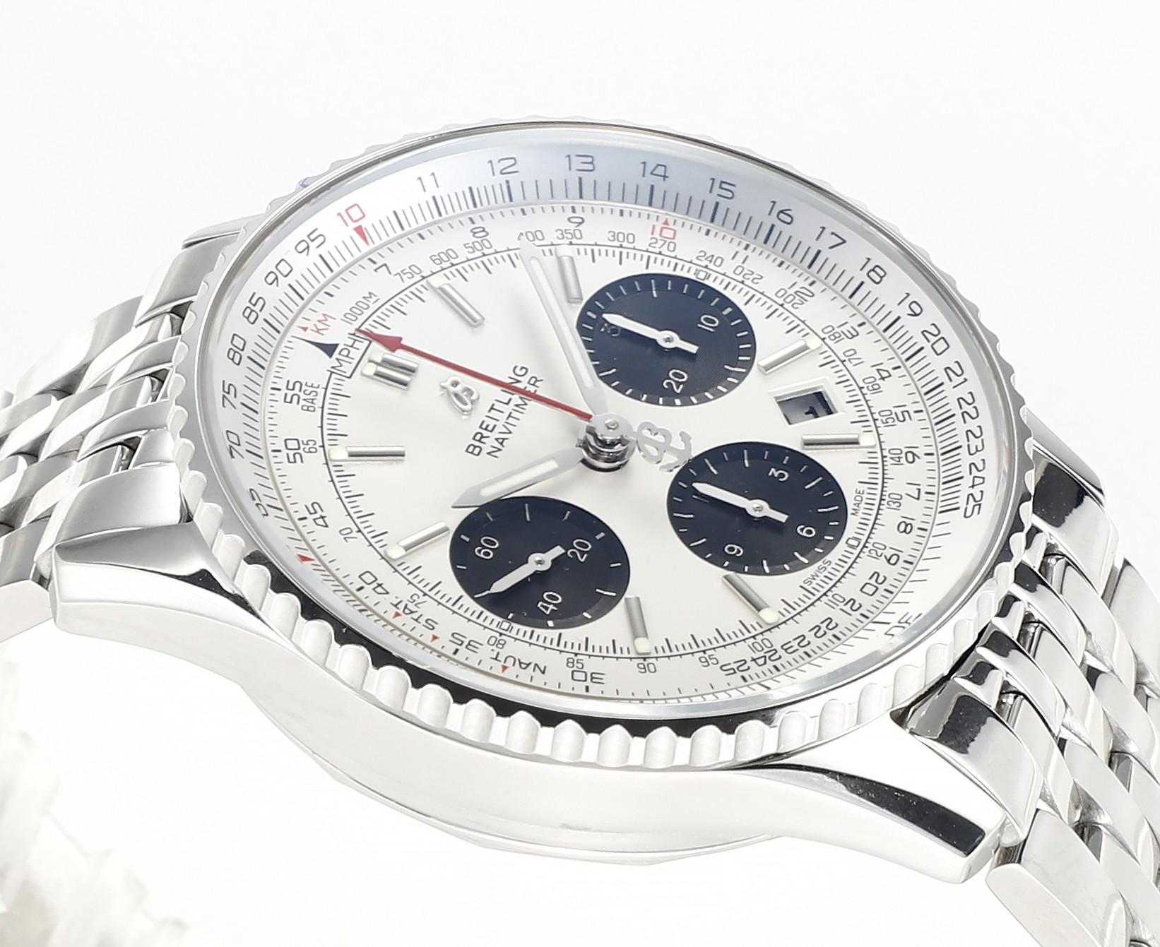 Breitling Navitimer 计时腕表皮带,男,手表 5