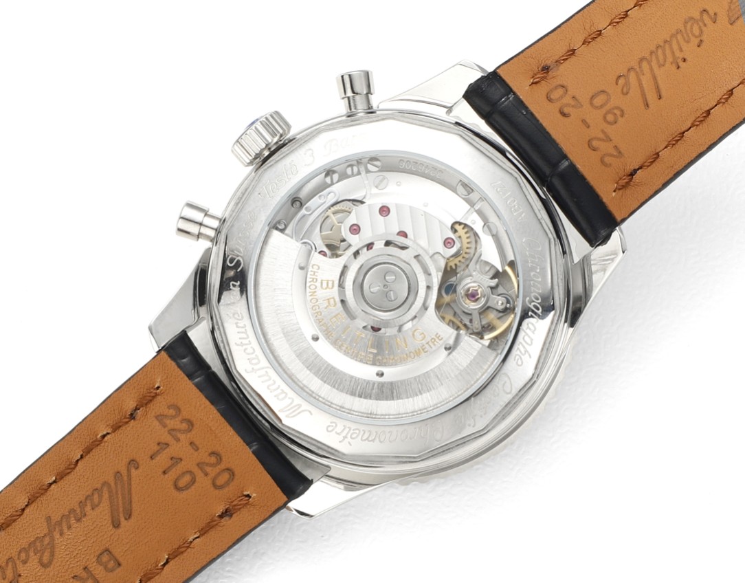 百年灵 Navitimer 计时腕表皮带,男,手表 8