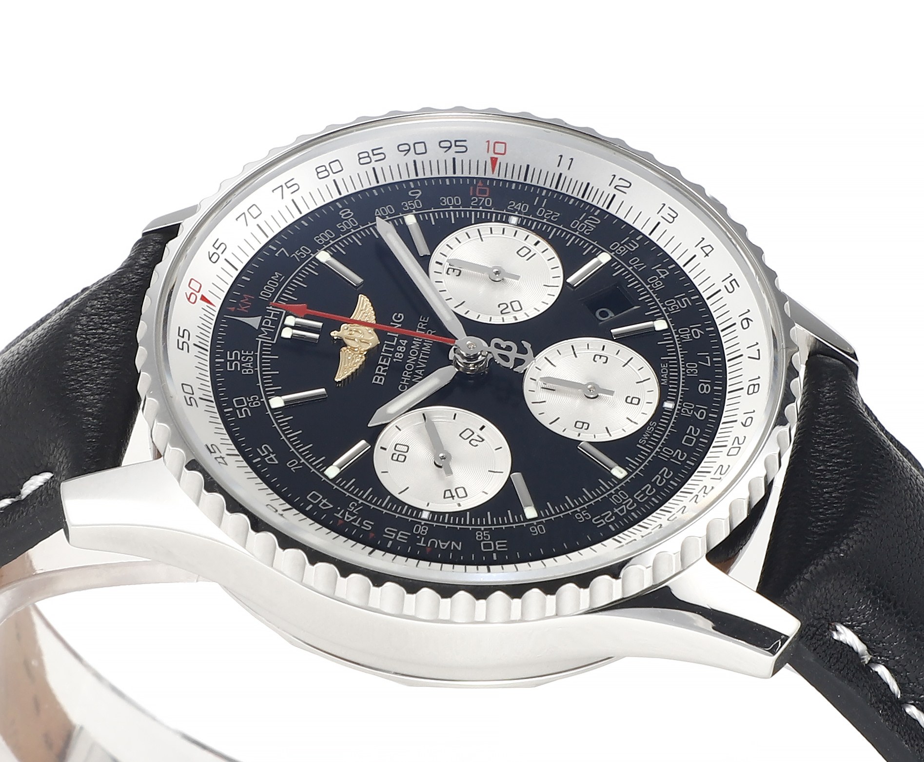 Breitling Navitimer 计时腕表皮带,男,手表 3
