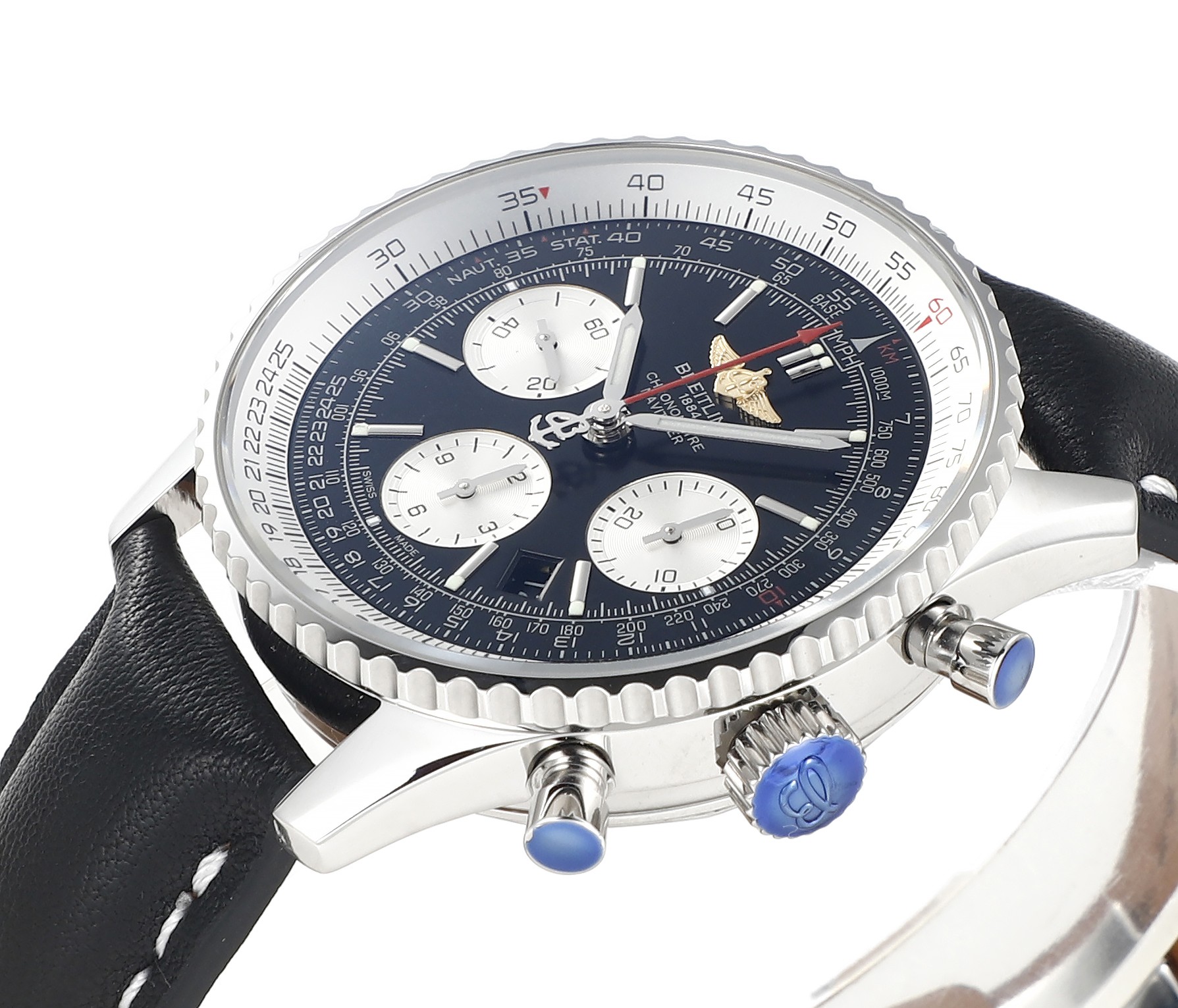 Breitling Navitimer 计时腕表皮带,男,手表 6