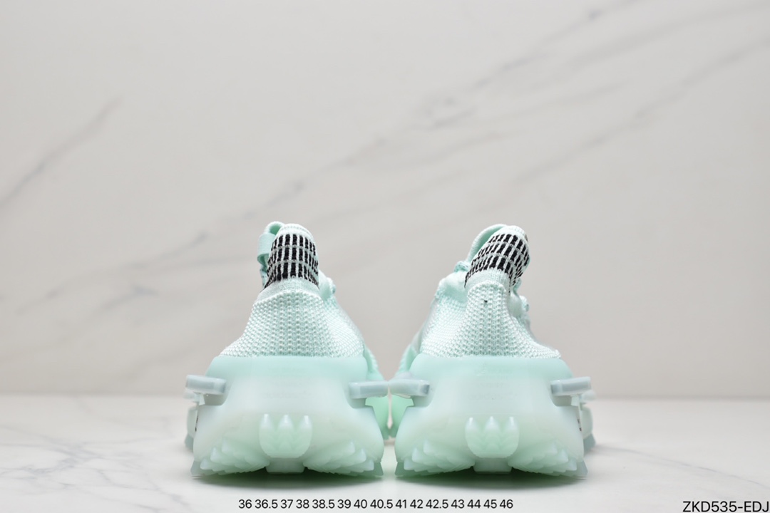 Adi NMD S_1 Edition ”Cloud White” S_1 Series Socks Sports Casual Running Shoes GW5652