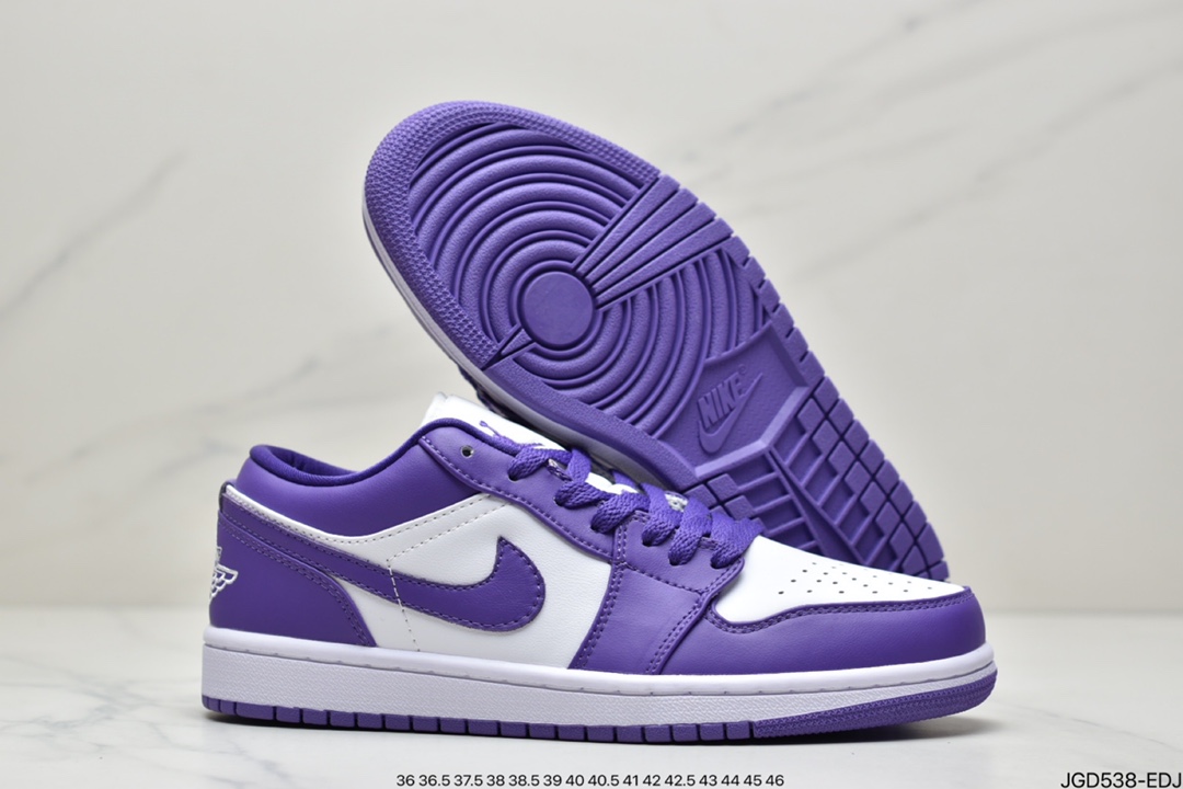 180 公司级Air Jordan 1 Low AJ1乔1低帮休闲板鞋 553558-612