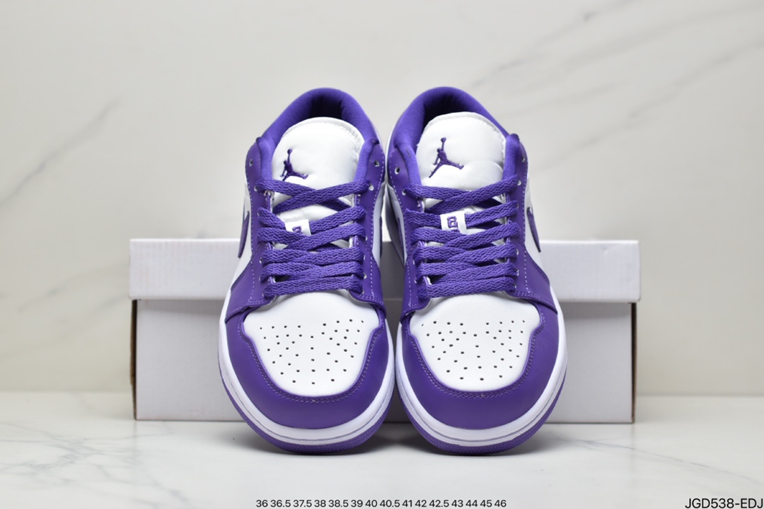 180 公司级Air Jordan 1 Low AJ1乔1低帮休闲板鞋 553558-612