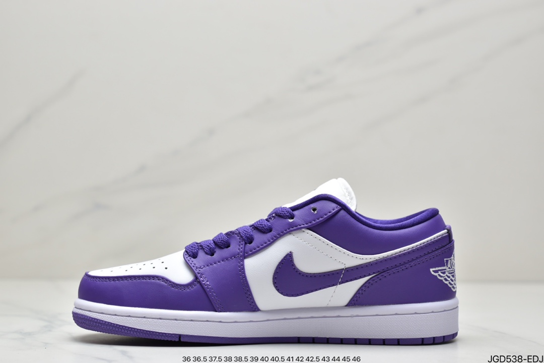 180 公司级Air Jordan 1 Low AJ1乔1低帮休闲板鞋 553558-612