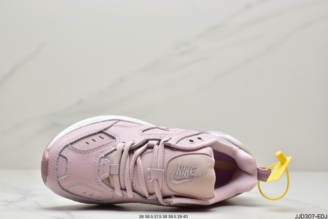 130 公司级耐克Nike M2K Tekno复古潮流百搭休闲运动旅游老爹鞋“珊瑚粉白”AO3108-202
