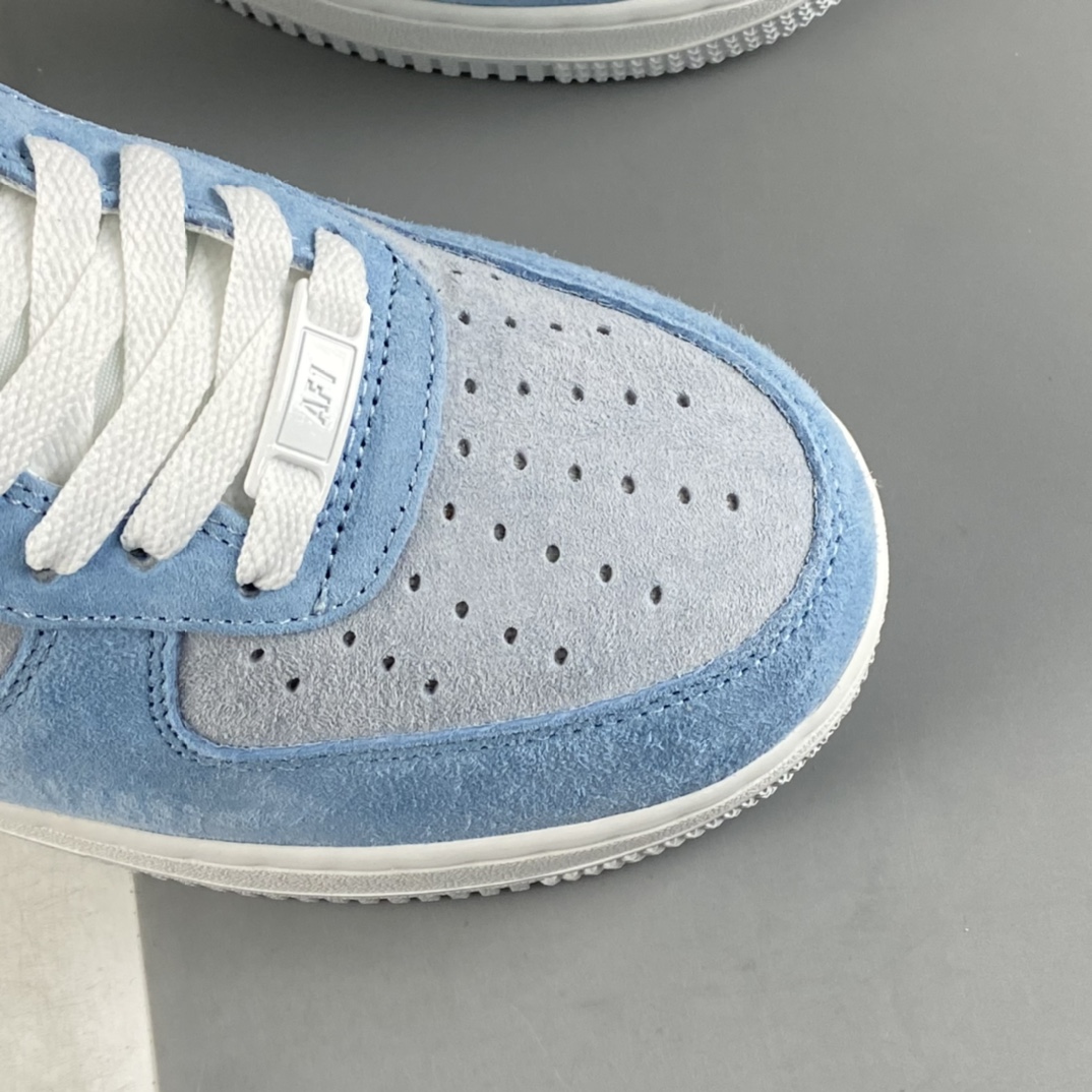 P240 NIKE Air Force 1’07 Low 酒红蓝配色 空军一号低帮休闲板鞋 LZ6699-521