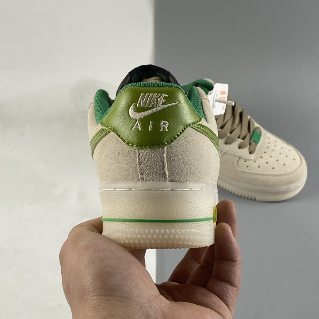 P200 NIKE Air Force 1’07 Low ”Cactus” 沙漠仙人掌深色 空军一号低帮休闲板鞋 CV1755-100