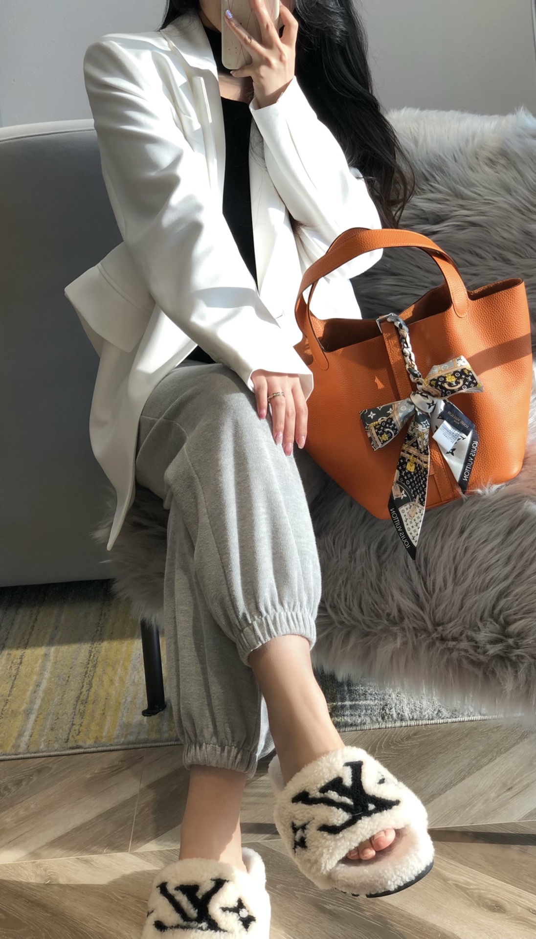 爱马仕 Hermès 高定典藏名品高定成衣时装外套连衣裙衬衫T恤 #E569CCAF 5