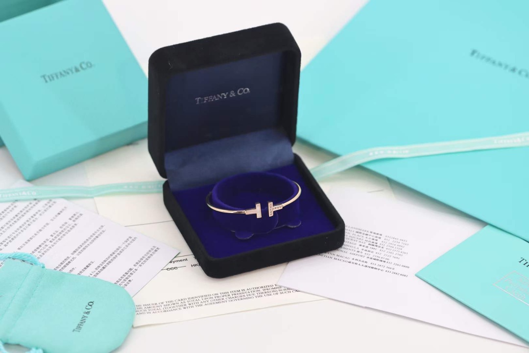 Tiffany & Co. Tiffany&Co.蒂芙尼 双T手镯 6款