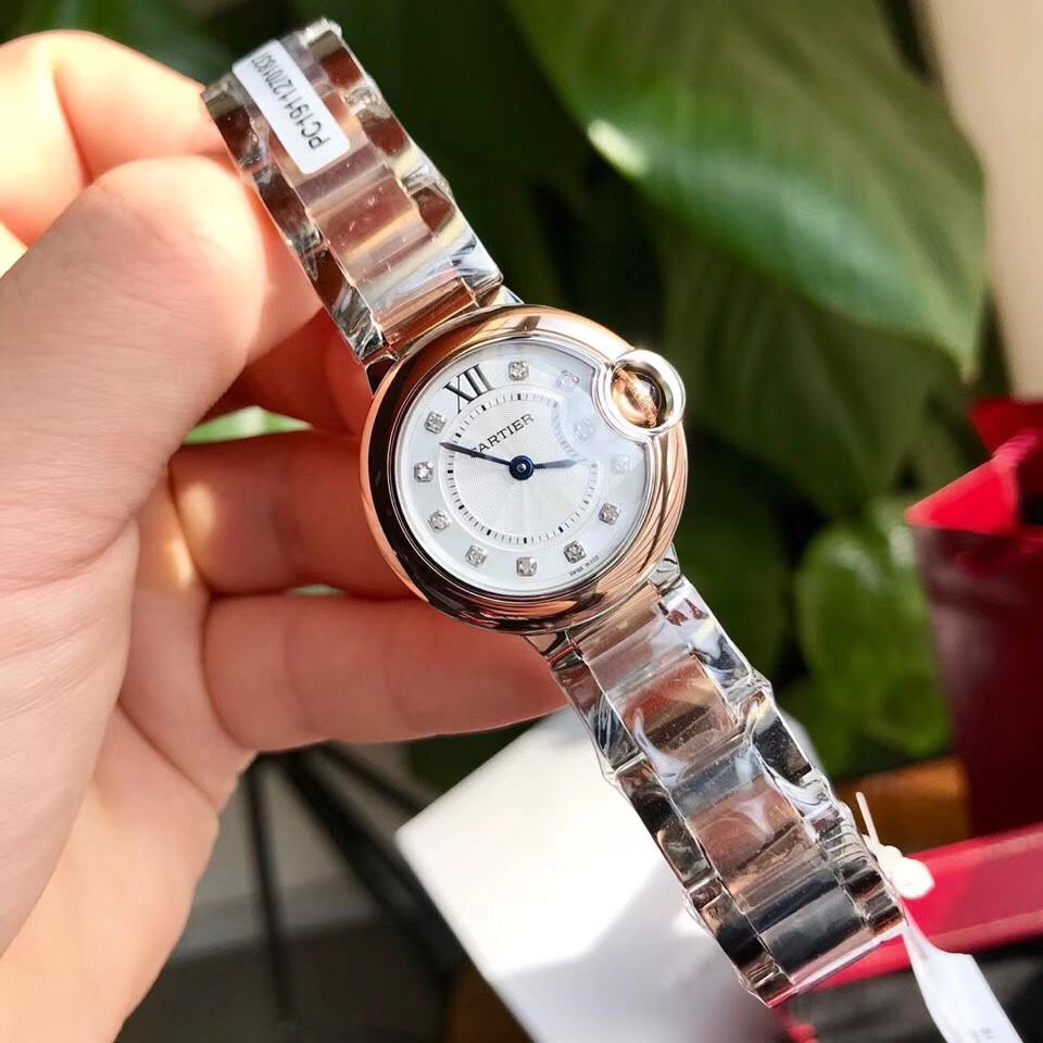 Luxury 18k Plated Collar Watch with Genuine Diamonds and State Certification - 图片 5