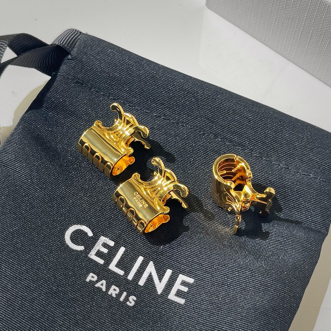Celine赛琳凯旋门发夹发卡套装