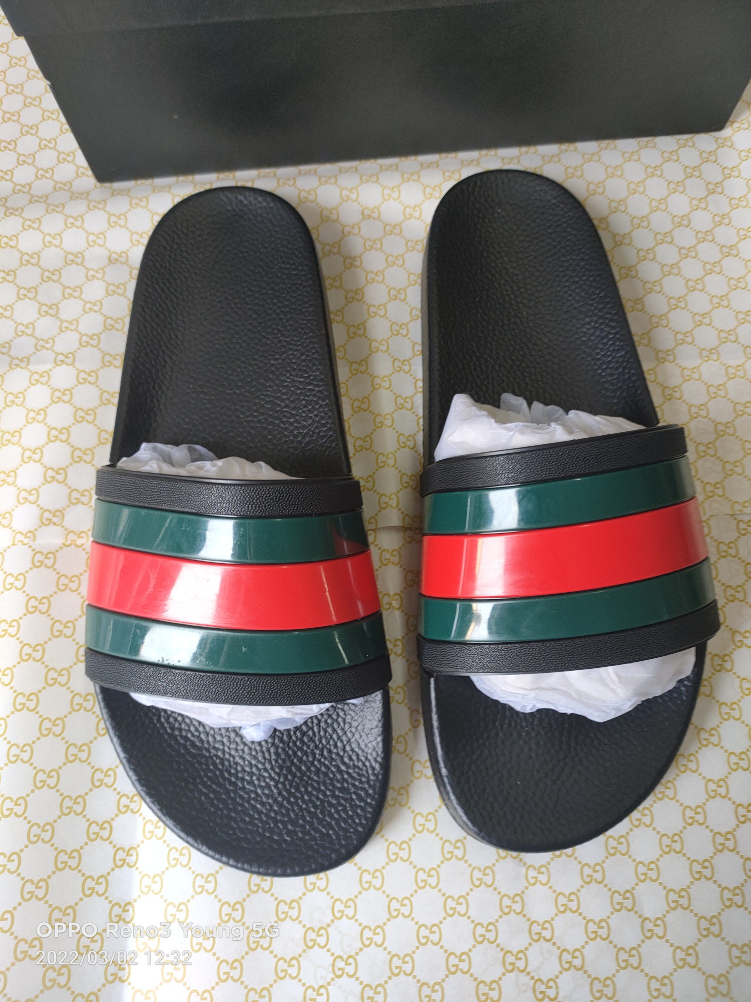 NO:129944,New release!  Guqi flat bottom new couple model 35-46.p, slippers, slippers19860909上新啦！古奇平底新款情侣款35-46.p,拖鞋,slippers,Women's Shoes