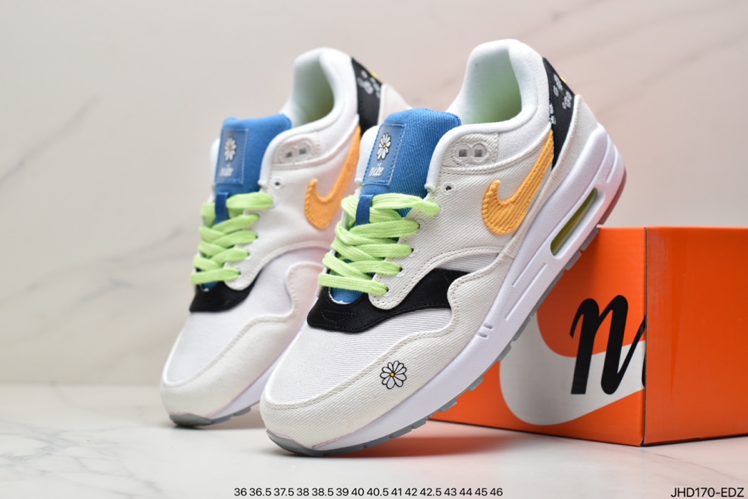 190 公司级耐克/Nike Air Max 1 “Daisy Pack” 小雏菊CW6031-100