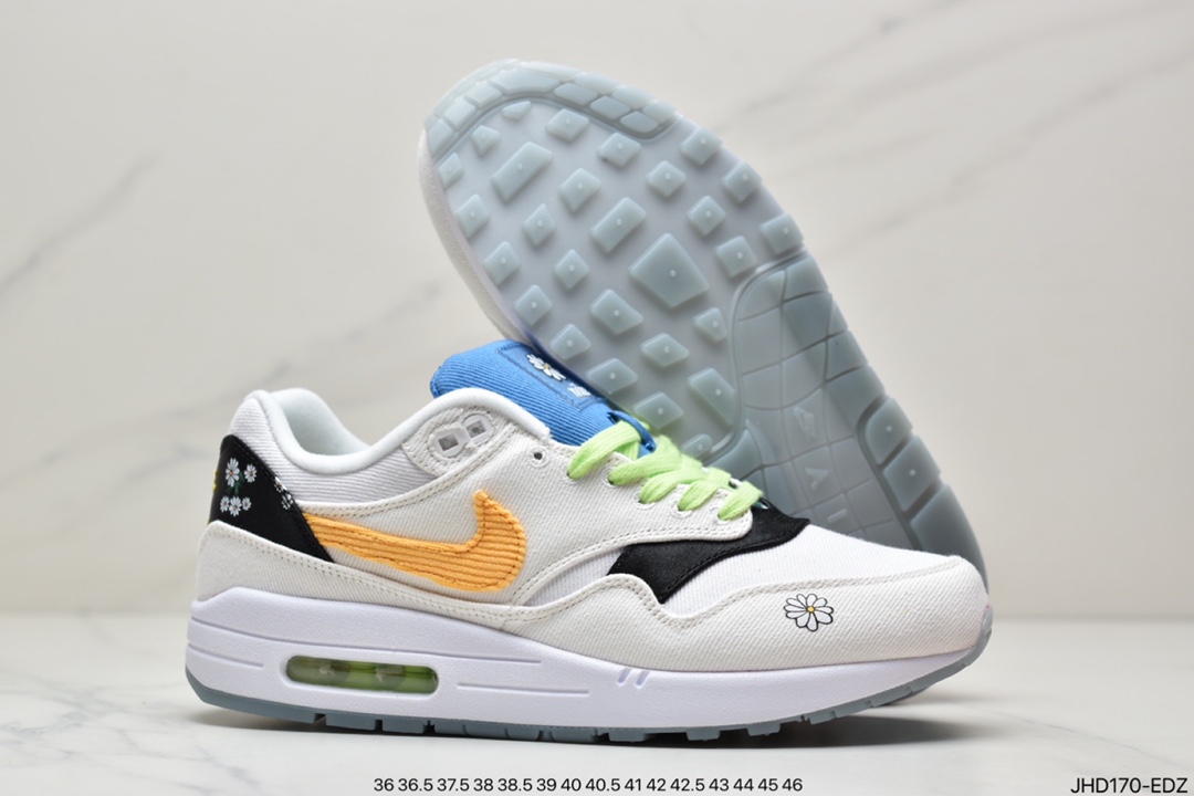 190 公司级耐克/Nike Air Max 1 “Daisy Pack” 小雏菊CW6031-100