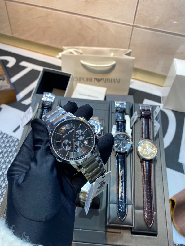 Armani Ar2434 316L 43mm*11mm _ Uomo