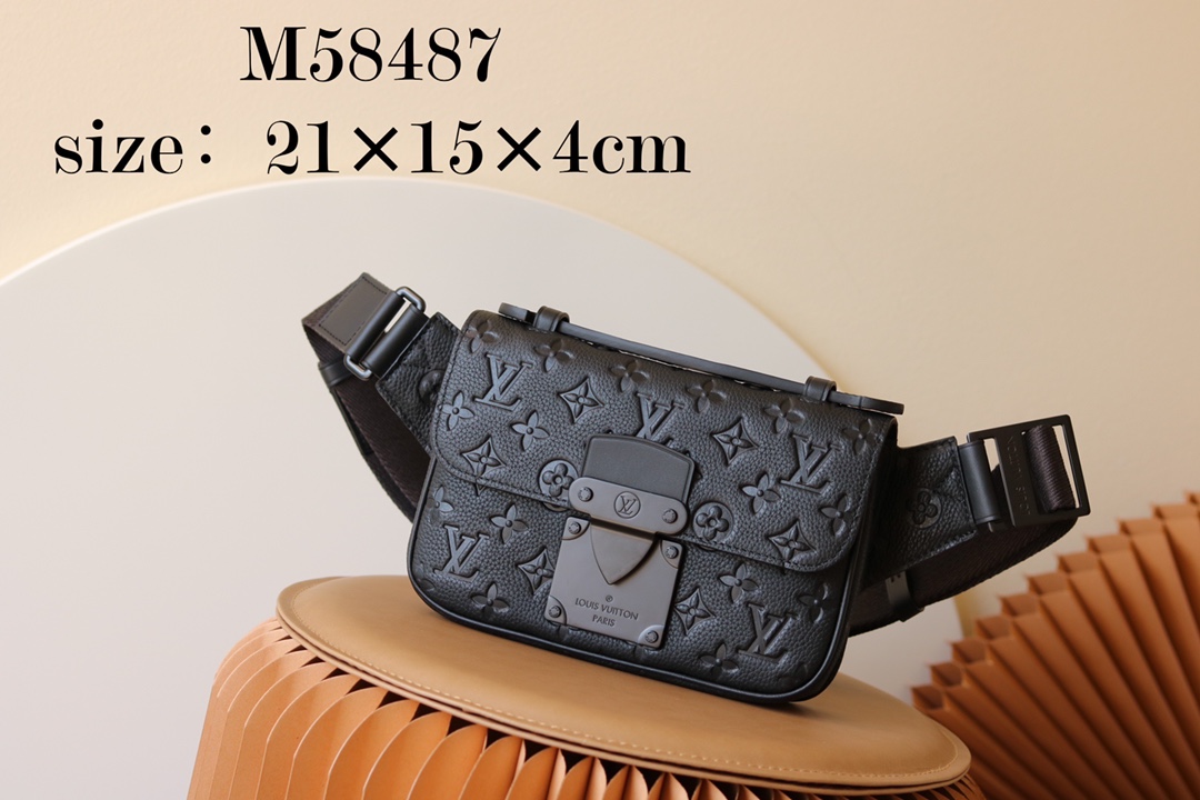 Louis Vuitton Bags Handbags Black Taurillon Fashion M58487