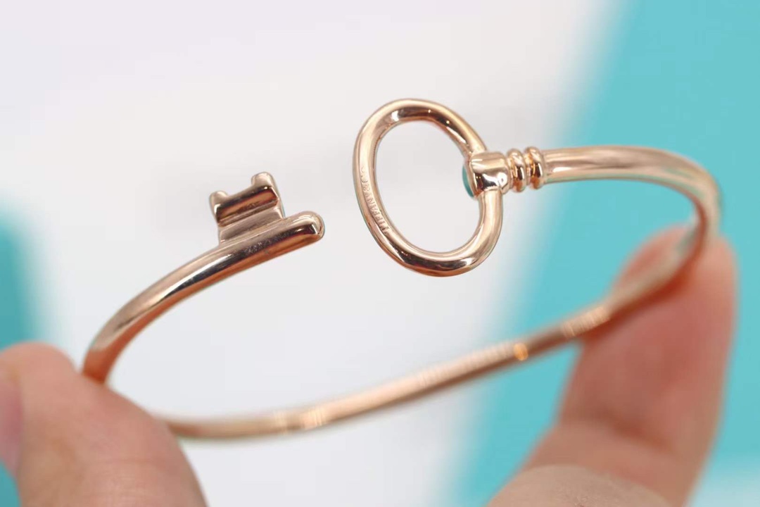Tiffany & Co. Tiffany&Co.蒂芙尼 玫瑰金钥匙手镯