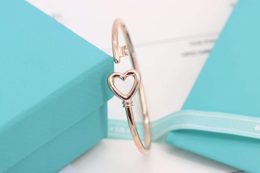 Tiffany & Co. Tiffany&Co.蒂芙尼 玫瑰金钥匙手镯