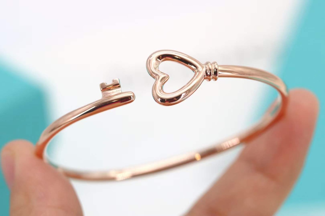 Tiffany & Co. Tiffany&Co.蒂芙尼 玫瑰金钥匙手镯