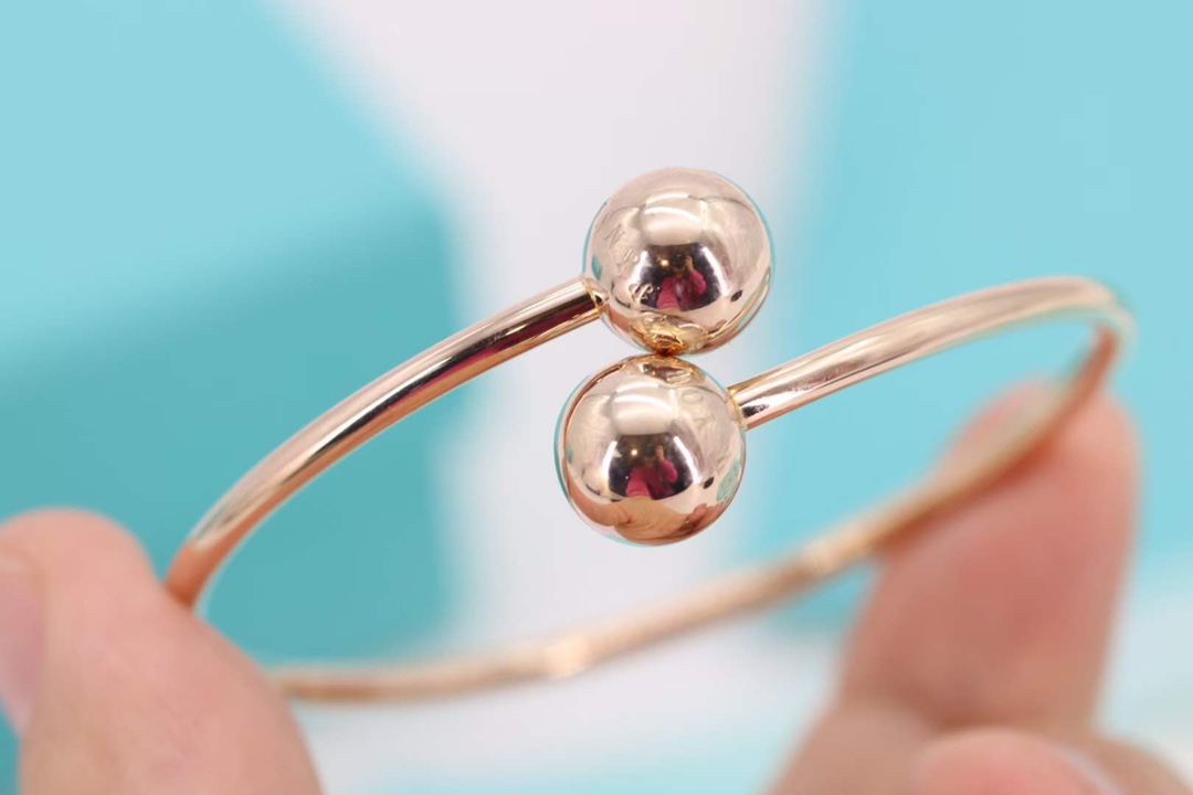 Tiffany & Co. Tiffany&Co.蒂芙尼圆球交叉手镯