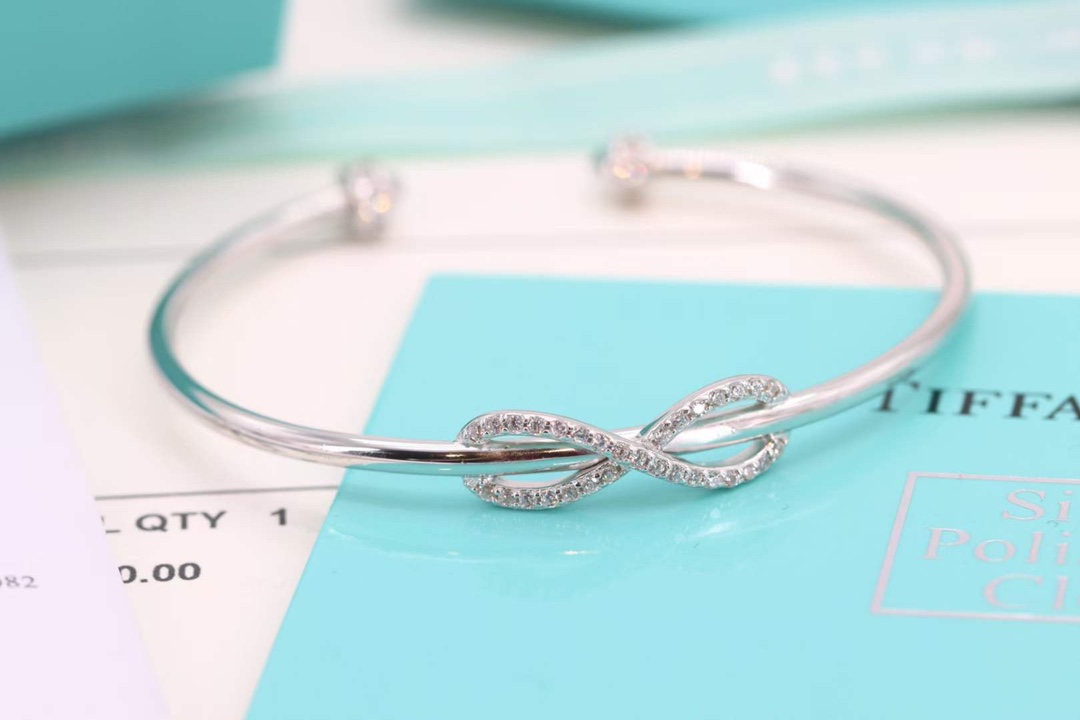 Tiffany & Co. Tiffany&Co.蒂芙尼满钻蝴蝶结手镯
